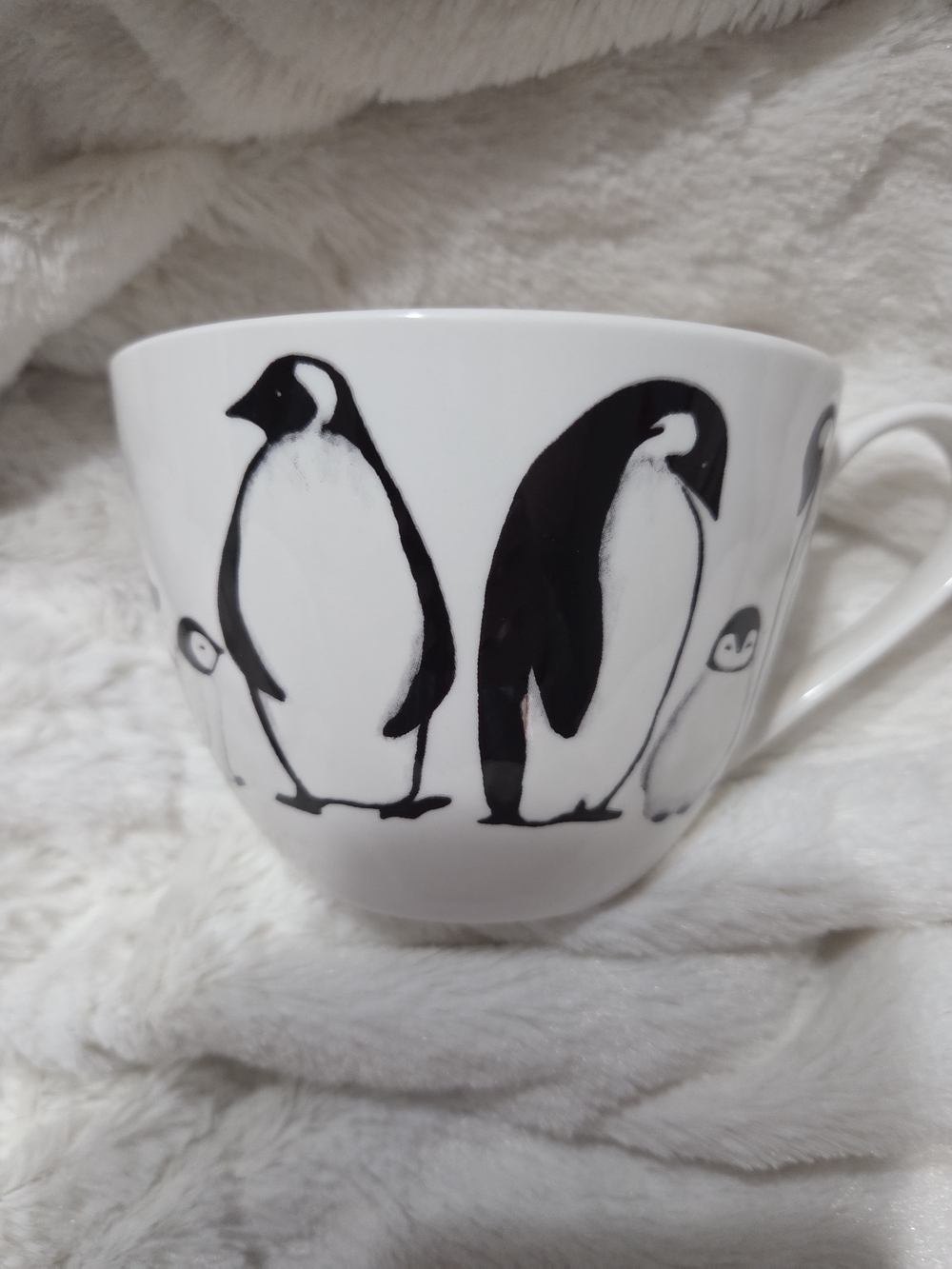 Portobello By Design Mug Penguin Baby it's cold outside